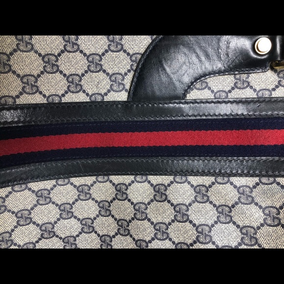 Gucci authentic vintage suitcase with zipper - Picture 2 of 6